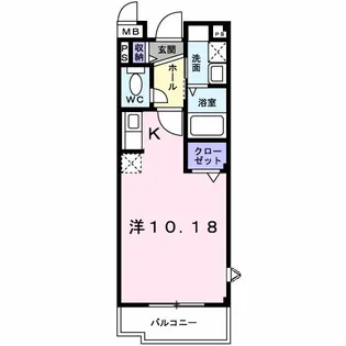 アンジュ【2階】の間取り