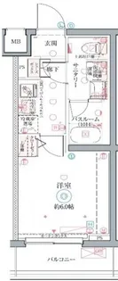 クレヴィスタ井荻【1階】の間取り