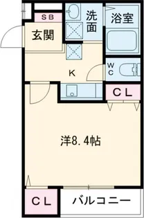 フジパレス南清水町サウス【3階】の間取り