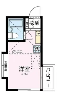 ルネ巣鴨【2階】の間取り