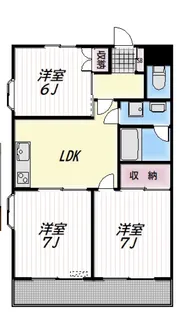HAMILTON【3階】の間取り
