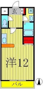 モアルヤタ藤【1階】の間取り