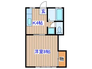 みやぎ荘【1階】の間取り