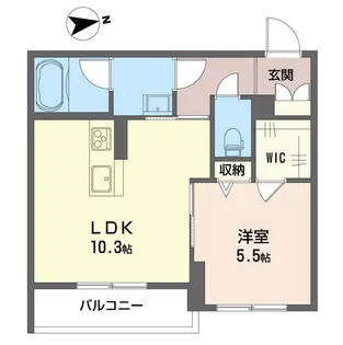 トロント ウット【3階】の間取り