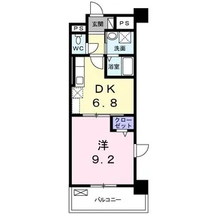 チッタ キャステーロ【2階】の間取り