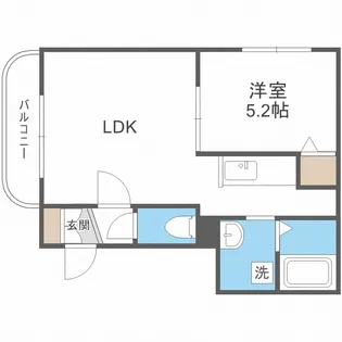 ピュアハウスST【4階】の間取り
