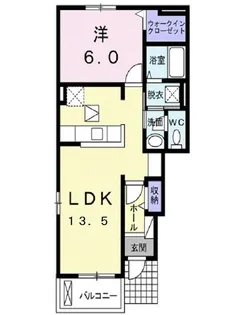フェリジータIII【1階】の間取り