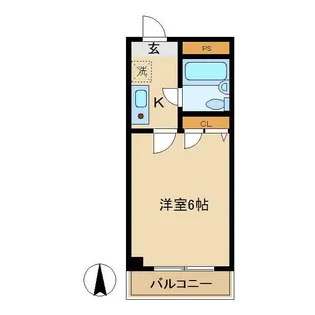 サンフジ【1階】の間取り