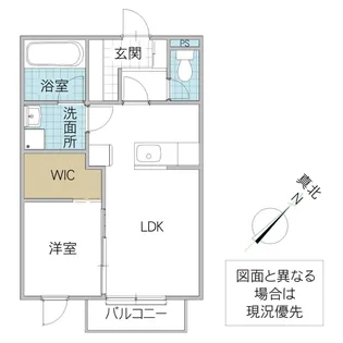 HIGASHI-AKATSUKA TERRACE【2階】の間取り