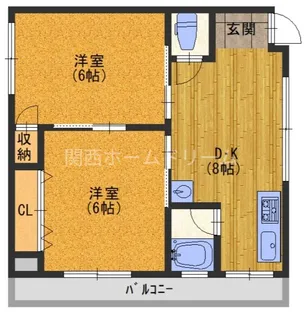 アーバン峰【2階】の間取り