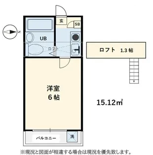 ジュネパレス船橋第19【2階】の間取り