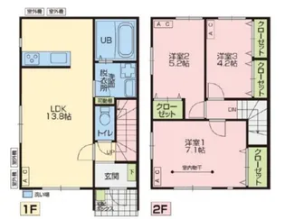 FORESTIA(フォレスティア)の間取り