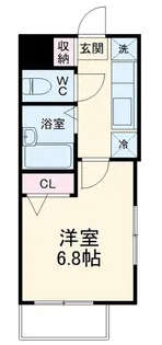 グッドウィルたまプラーザ【2階】の間取り
