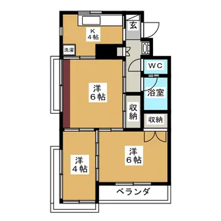 草刈ビル【2階】の間取り