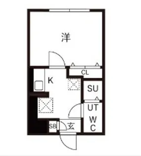 THE ROOM S西大井【3階】の間取り