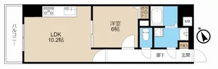 ロン・ポワン【7階】の間取り