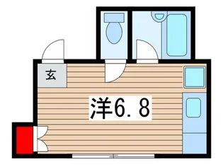 山政荘【2階】の間取り