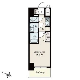 S-RESIDENCE熱田一番【12階】の間取り