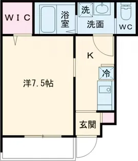 リヴァンス北綾瀬【1階】の間取り