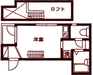 ソリッド東白楽【3階】の間取り