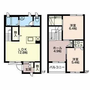 セントラルフィールドの間取り