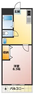 春月ビル【2階】の間取り