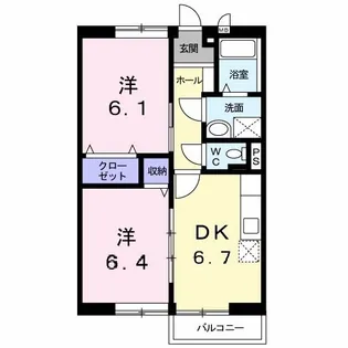 ストリートS【2階】の間取り