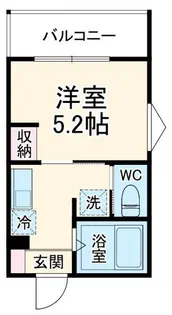 MELLAS黄金町【2階】の間取り