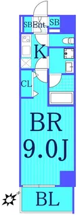 ルフレプレミアム横浜ノース【3階】の間取り