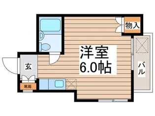 ハイツ優【1階】の間取り