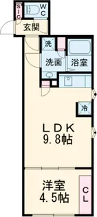 GRAN PASEO 自由が丘奥沢【3階】の間取り