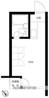 メゾン・ド・ペルル【1階】の間取り