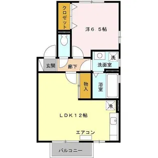 リヴェールメゾン・櫻 弐番館【2階】の間取り