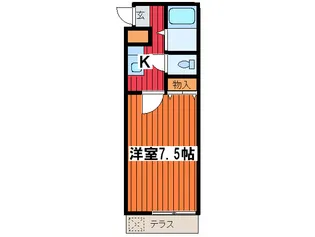 ハイムスワン【1階】の間取り