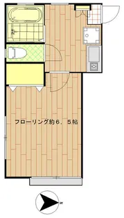 竹田コーポ【2階】の間取り
