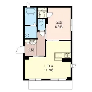 マルジュ【1階】の間取り