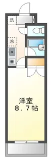 レジデンスK【2階】の間取り