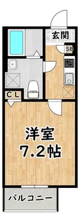 CRASTINE姫島【2階】の間取り