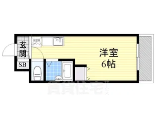 サニーヒルズ永山園【1階】の間取り