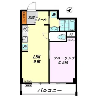 迦葉武蔵野第2マンション【5階】の間取り