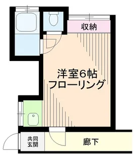 ハイム神田【1階】の間取り