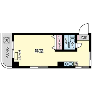 ベルビーTO【2階】の間取り