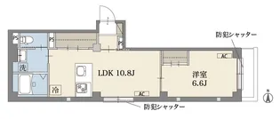 ベルア中野新橋【2階】の間取り