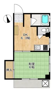 菊地ビル【4階】の間取り