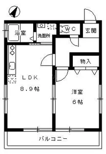 ハイツ泉【2階】の間取り