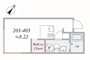 trias622【4階】の間取り