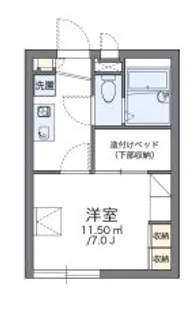 神奈川県相模原市緑区二本松4【アパート】の間取り