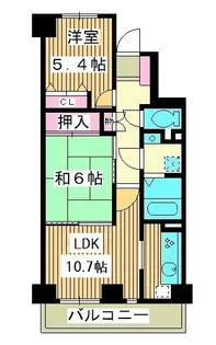 Jパレス桜台【4階】の間取り
