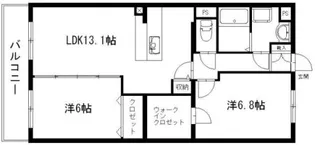 フェリーチェ【3階】の間取り