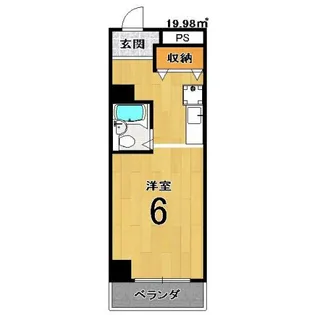 ベルビスタ【2階】の間取り